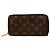 Cartera Larga Zippy Monogram Marrón Louis Vuitton