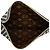 Pouch Louis Vuitton Neverfull Inside Out MM in pelle di vitello blu - vista 4