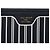 Pouch Louis Vuitton Neverfull Inside Out MM in pelle di vitello blu - vista 5