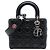 Dior Small Lambskin Cannage MyABCDior Lady Dior Nera