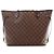 Louis Vuitton Brown Damier Ebene Neverfull MM - vista 2