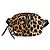 Bolso cinturón Prada de Tessuto beige con estampado de leopardo