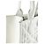 Dior Book Tote Small in pelle di vitello Macrocannage bianca - vista 11