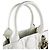 Dior Book Tote Small in pelle di vitello Macrocannage bianca - vista 13