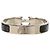 Bracciale Hermès Clic H PM in smalto nero stretto - vista 3