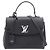 Louis Vuitton LockMe Ever BB in pelle di vitello grana nero