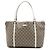 Gucci Beige Medium GG Supreme Joy Tote