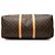 Louis Vuitton Brown Monogram Keepall Bandouliere 50 - vista 3