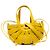 Bottega Veneta Borsa The Shell Piccola in pelle di vitello Gialla