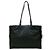 Borsa Tote Prada in vitello spazzolato nero Etiquette - vista 2