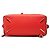 Borsa Puzzle LOEWE Medium in pelle di vitello rossa - vista 3