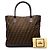 Fendi Large Zucca Canvas Tote in Braun - Ansicht 7