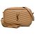 Autre Marque Borsa Lou Camera Mini Chevron Grain de Poudre Monogram Marrone Saint Laurent