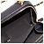 Borsa Vanity Chanel Blue Mini CC Quilted Lambskin con manico e catena - vista 4