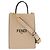 Borsa a mano Fendi in pelle nera e rosa - vista 2