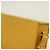 Borsa a tracolla Fendi Box Bag in pelle nera e gialla - vista 5