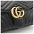 Borsa a spalla con catena GUCCI GG Marmont - vista 9