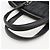 Borsa Chanel Chocolate Bar in nylon nero e pelle di agnello - vista 5