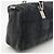 Borsa Chanel Chocolate Bar in nylon nero e pelle di agnello - vista 8