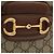 Borsa a tracolla Gucci Horsebit 1955 GG Supreme - vista 6