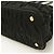 Borsa a mano Prada in nylon nero e pelle - vista 4