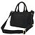 Borsa Tote Prada Canapa in Nero - vista 3