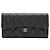 Cartera larga bifold Chanel Matelassé Black