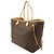 Borsa Tote Louis Vuitton Monogram Neverfull GM - vista 3