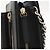 Borsa a tracolla con catena CHANEL in pelle matelassé nera - vista 8