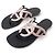 Hermès NUOVI SANDALI HERMES BEACH H202183Z 40 PELLE NERA E ORO ROSA