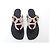 Hermès NUOVI SANDALI HERMES BEACH H202183Z 40 PELLE NERA E ORO ROSA - vista 4