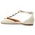 Bailarinas Chloé Celeste T-bar de cuero crema - vista 2