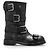 Dolce & Gabbana Lederstiefeletten Schwarz