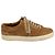Sneakers stringate Ralph Lauren in camoscio marrone