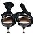 Décolleté Slingback Prada in pelle nera con dettagli a fiocco in vernice - vista 3