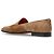 Mocassini Split in suede beige Dolce & Gabbana - vista 3