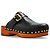 Zoccoli Jeannette Chloé in pelle nera - vista 2