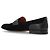Mocassini Dolce & Gabbana in camoscio e pelle nera - vista 3