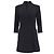 Vestido mini efecto drapeado Alice + Olivia en poliéster negro