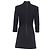 Vestido mini efecto drapeado Alice + Olivia en poliéster negro - vista 4