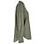 Camicia a righe Brunello Cucinelli in seta olive - vista 2