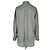 Camicia a righe Brunello Cucinelli in seta olive - vista 3