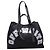 Off White Borsa Tote Off-White Large Classic Day Off in nylon nero