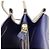 Borsa a tracolla Tory Burch Block T in pelle di vitello bianca - vista 9