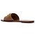 Dolce & Gabbana Leder-Slides mit Logo-Applikation - Ansicht 3