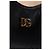 Dolce & Gabbana Seidentop mit Logo-Applikation - Ansicht 3