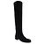 Botas altas de cuero negro Dolce & Gabbana - vista 2