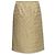 Falda midi acolchada Moncler dorada