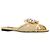 Dolce & Gabbana Bianca Ciabattine Oro Metallizzate - vista 2