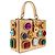 borsa Dolce & Gabbana Dolce Box pelle oro metallizzato - vista 2